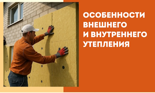 Какие особенности внешнего и внутреннего утепления в Барабинске