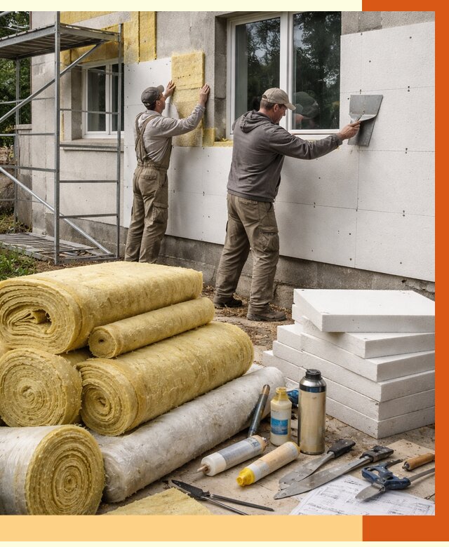 Утепление домов в Барабинске под ключ от 4266 руб/м2 | Профессионально — ТепломастерБбн