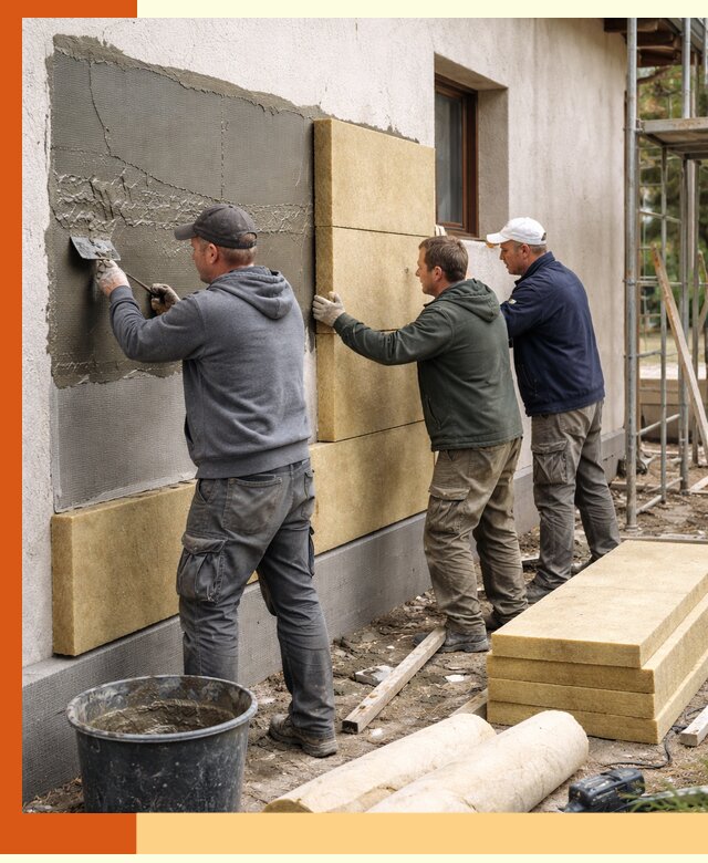 Утепление частного дома в Барабинске — тепло, экономия и надежность