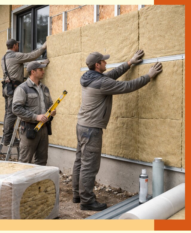 Утепление дома из SIP панелей в Барабинске от 6297 руб./м² под ключ | ТепломастерБбн