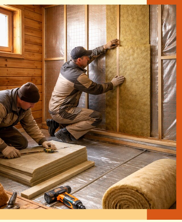 Утепление бани изнутри в Барабинске под ключ от 4266 руб./м² | ТепломастерБбн