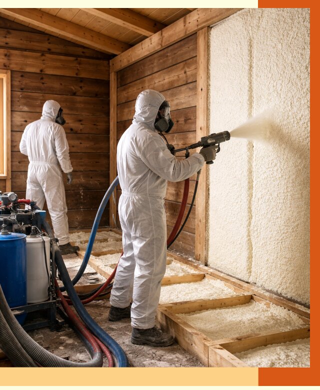 Утепление бани ппу в Барабинске под ключ от 4266 руб./м2 | ТепломастерБбн - напыление и монтаж ппу