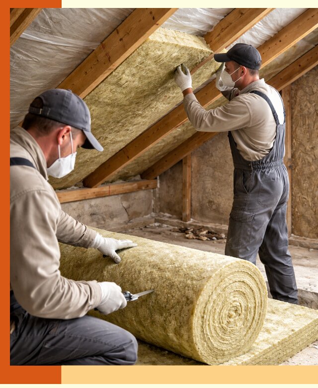 Утепление чердака минватой быстро и качественно в Барабинске