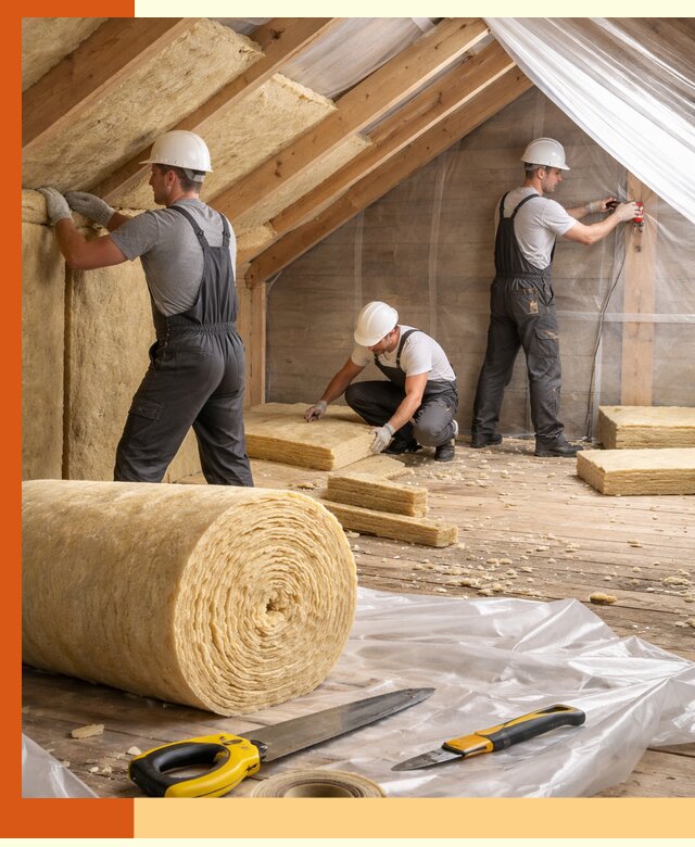 Профессиональное утепление мансарды в Барабинске качественно и надежно