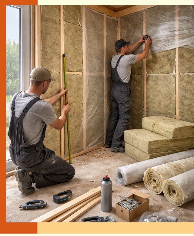 Профессиональное утепление веранды и крыльца в Барабинске