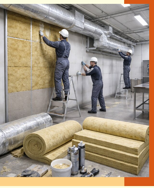 Утепление пищевого цеха в Барабинске от 12696 руб./м² — комплексно под ключ | ТепломастерБбн