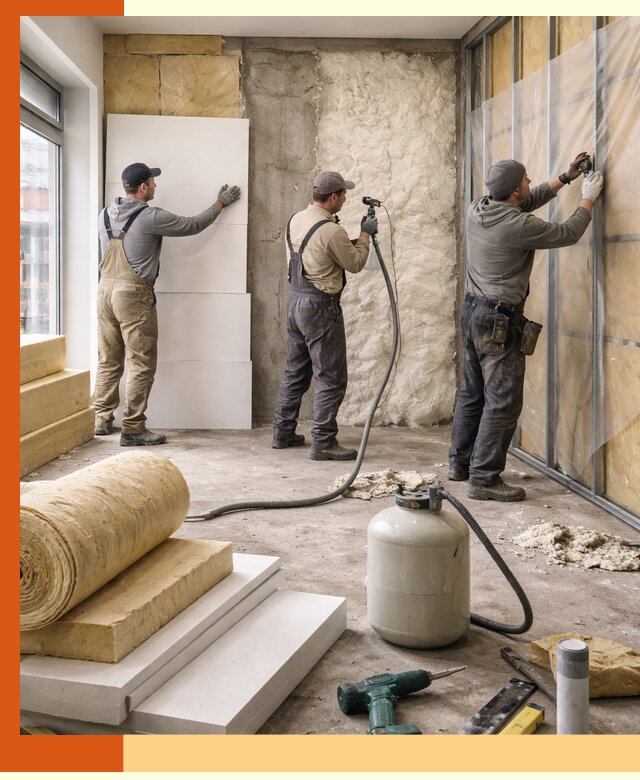 Утепление магазина в Барабинске: комплексные решения по теплоизоляции