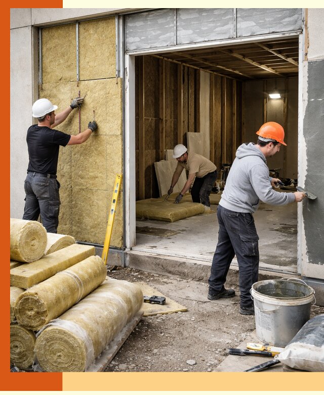 Утепление торгового павильона в Барабинске — качественно и энергоэффективно