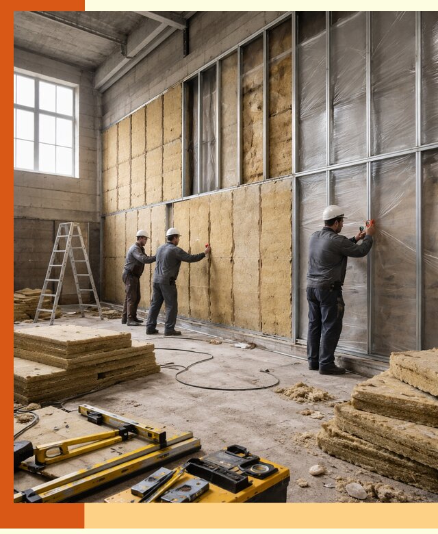 Утепление спортивного зала в Барабинске качественно и недорого