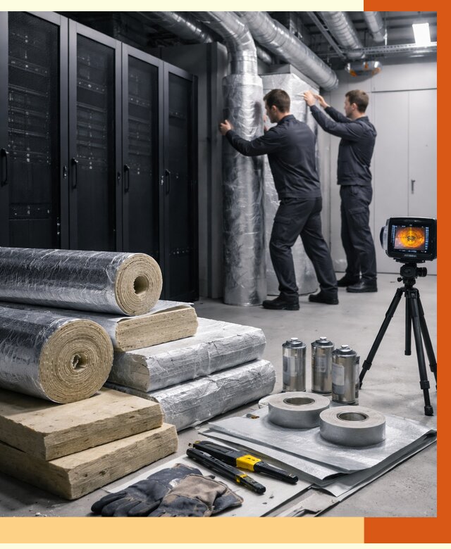 Утепление серверной в Барабинске от 8633 руб./м² — комплексно под ключ | ТепломастерБбн