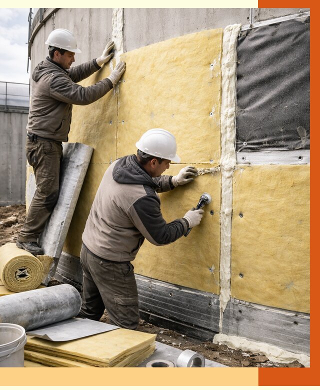 Утепление резервуара в Барабинске от 27932 руб/м2 — монтаж ППУ и комплекс под ключ | ТепломастерБбн