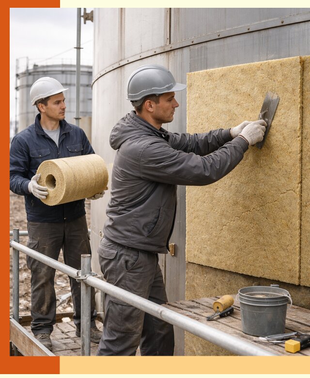 Профессиональное утепление резервуара и теплоизоляция в Барабинске