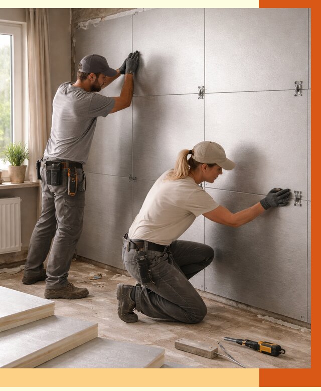 Утепление PIR панелями в Барабинске от 4266 руб. под ключ | ТепломастерБбн