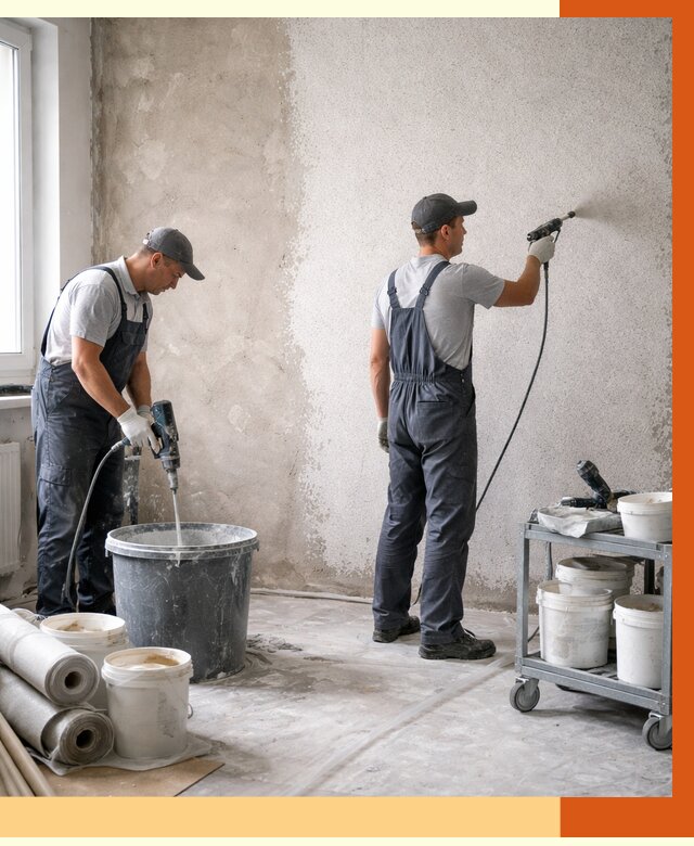 Утепление стен жидкой теплоизоляцией в Барабинске от 4266 руб/м² | ТепломастерБбн