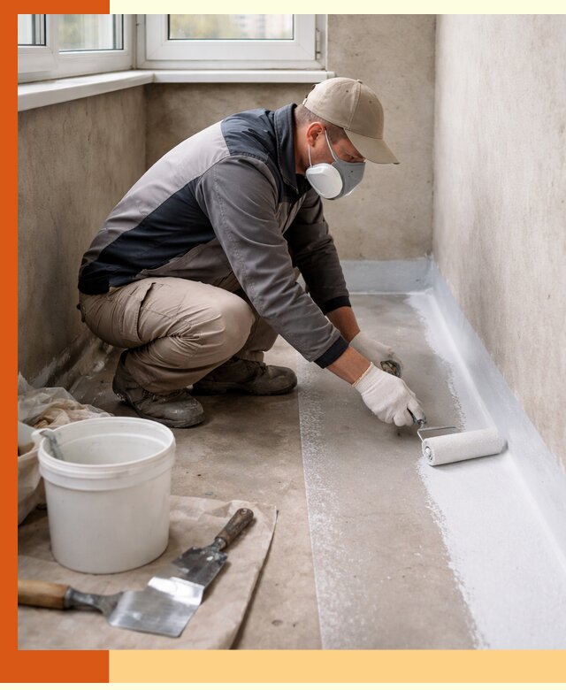 Утепление балкона жидкой теплоизоляцией в Барабинске