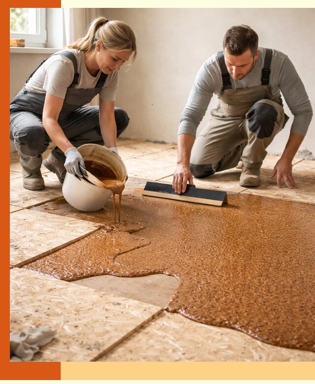 Утепление пола жидкой пробкой в Барабинске для квартир и домов