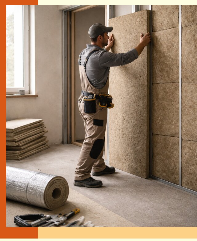 Шумоизоляция дома в Барабинске — комплексная защита от шума