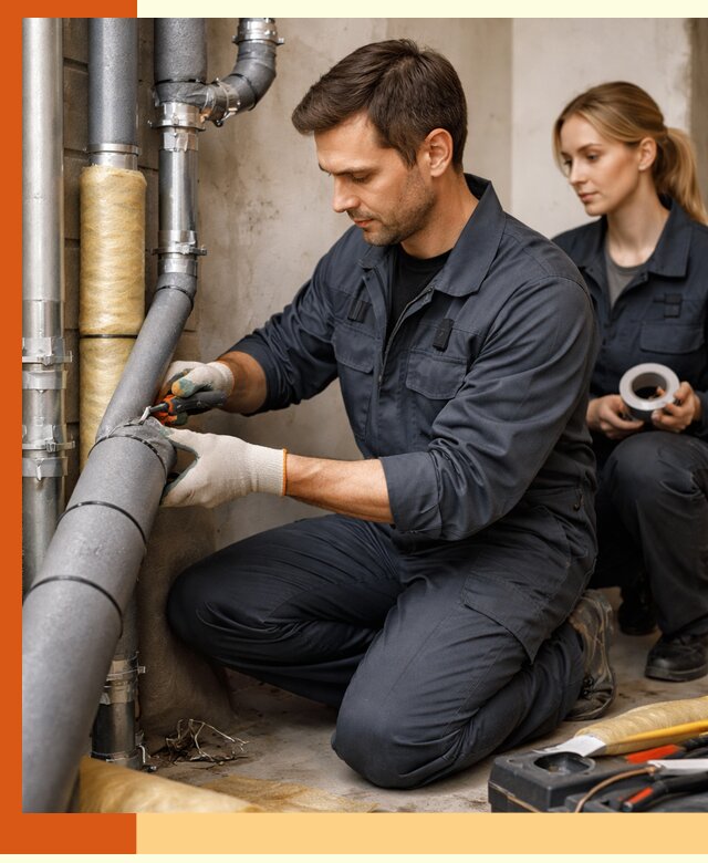 Шумоизоляция труб в Барабинске: профессиональная звукоизоляция под ключ