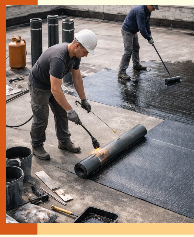 Гидроизоляция кровли в Барабинске — надежная защита от протечек