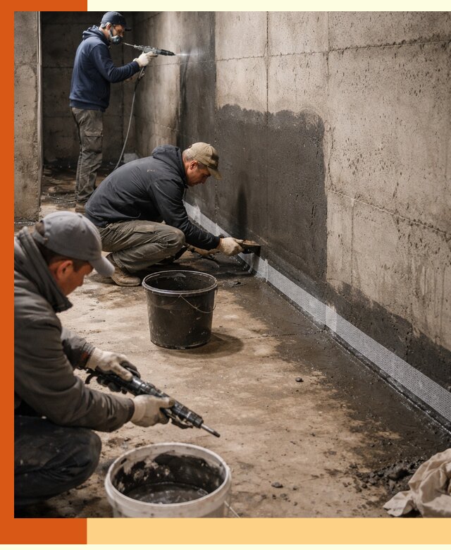 Гидроизоляция подвала в Барабинске — комплексная защита от влаги