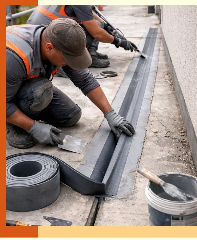 Гидроизоляция деформационного шва в Барабинске профессионально и надежно