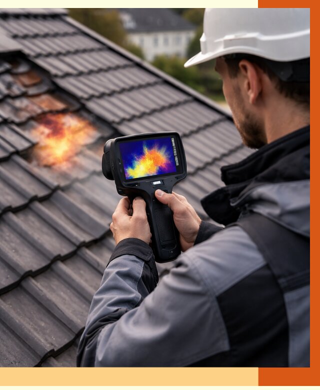 Тепловизионное обследование кровли в Барабинске от 4571 руб. — ТепломастерБбн под ключ
