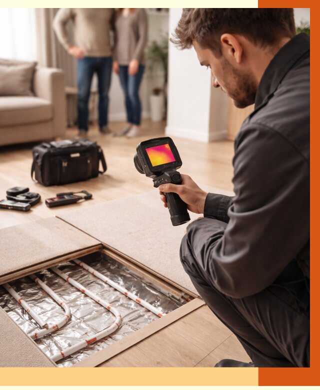 Тепловизионное обследование теплого пола в Барабинске от 4571 руб. — ТепломастерБбн