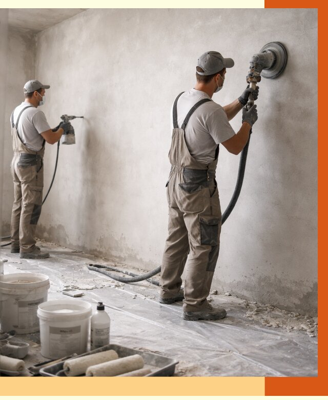 Подготовка поверхности под напыление в Барабинске от 1219 руб. — ТепломастерБбн