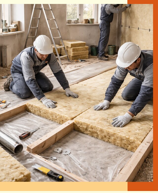 Восстановление теплоизоляции в Барабинске от 8633 руб. — ремонт утепления под ключ | ТепломастерБбн