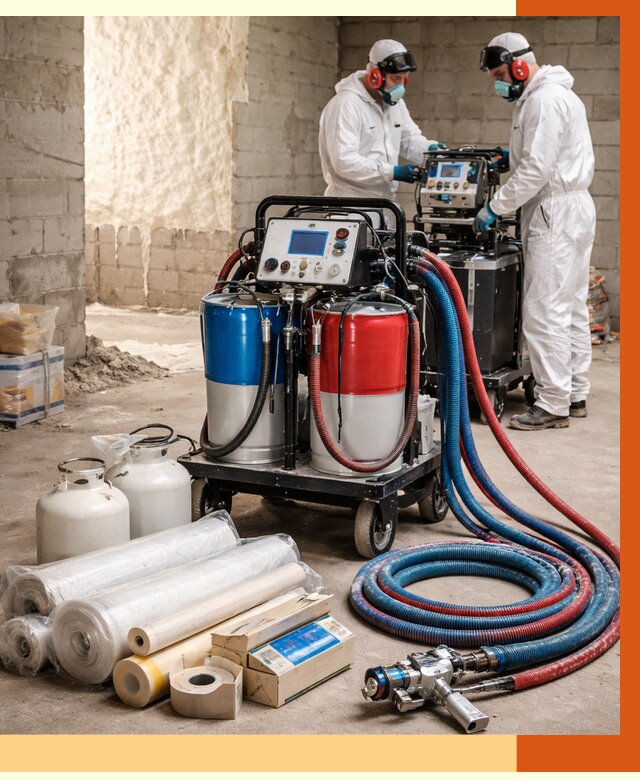 Аренда установки для напыления ППУ в Барабинске от 35550 руб. | ТепломастерБбн